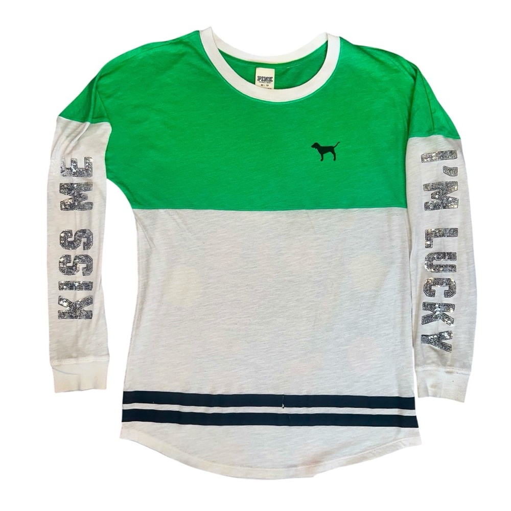 VS PINK Bling St. Patrick’s Day Long Sleeve!